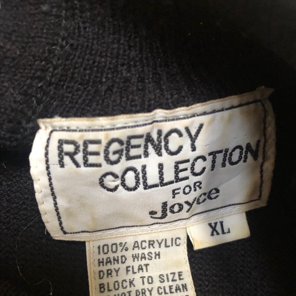 Vtg Regency collection for Joyce sweater sequin XL - Picture 3 of 7